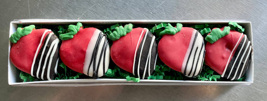 GIFT BOX Decadent Strawberries Valentines dog treat