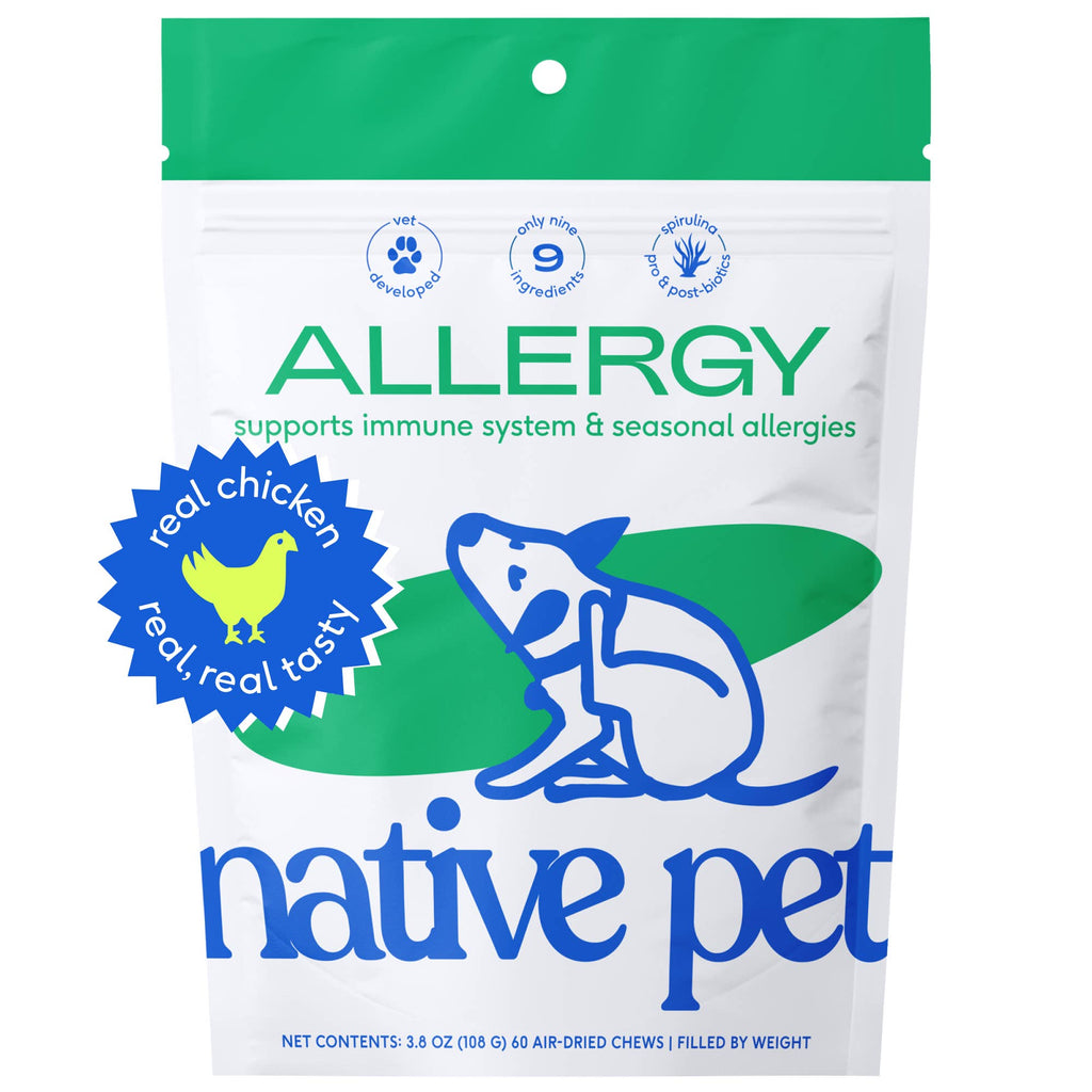 Native Pet - Allergy & Immune Chews, an Allergy & Itch Relief Supplement