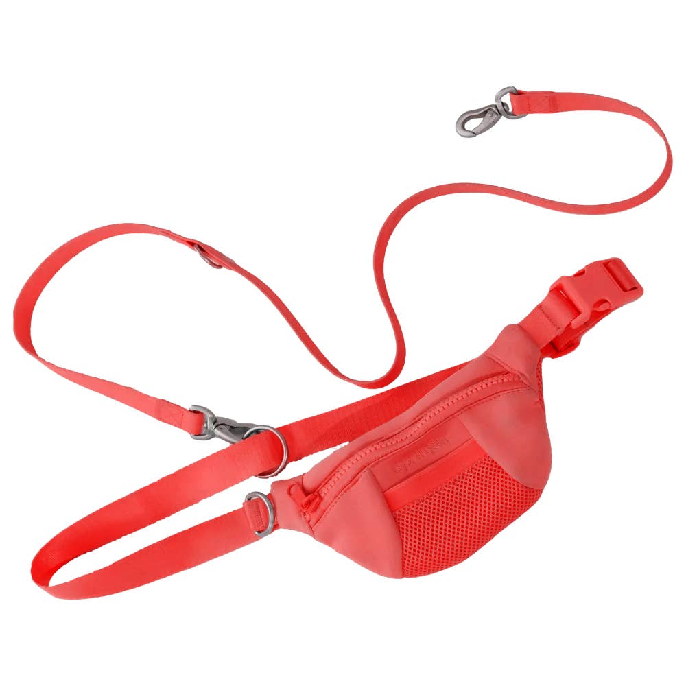 Dog Walking Sling Bag with Built-in Leash (4 Pack)