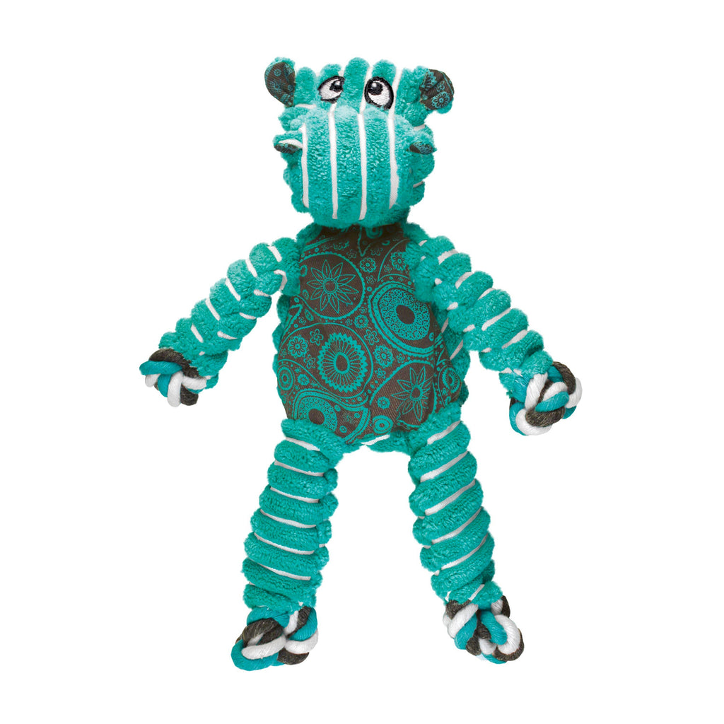 KONG® Floppy Knots Hippo Dog Rope Toy Medium/Large