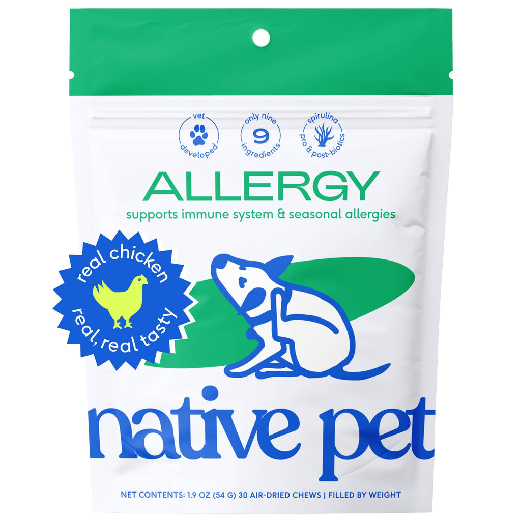Native Pet - Allergy & Immune Chews, an Allergy & Itch Relief Supplement