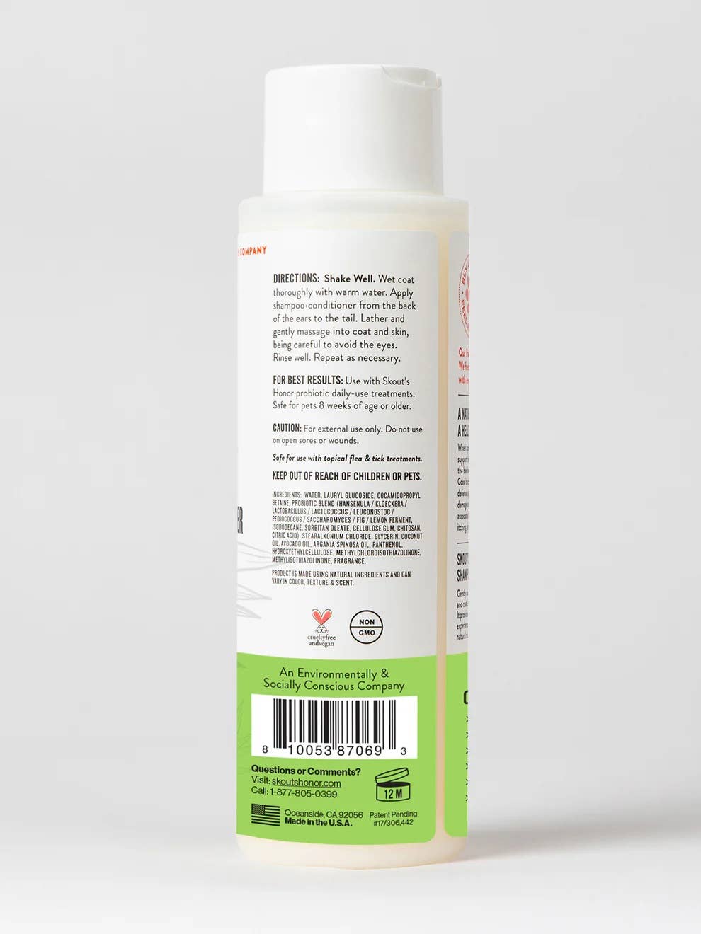 Skout's Honor Shampoo + Conditioner Sunkissed Coconut 16oz
