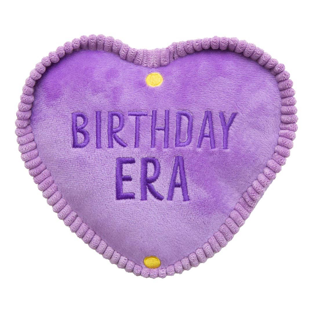 SnugArooz Birthday Era Plush Dog Toy 6.5"