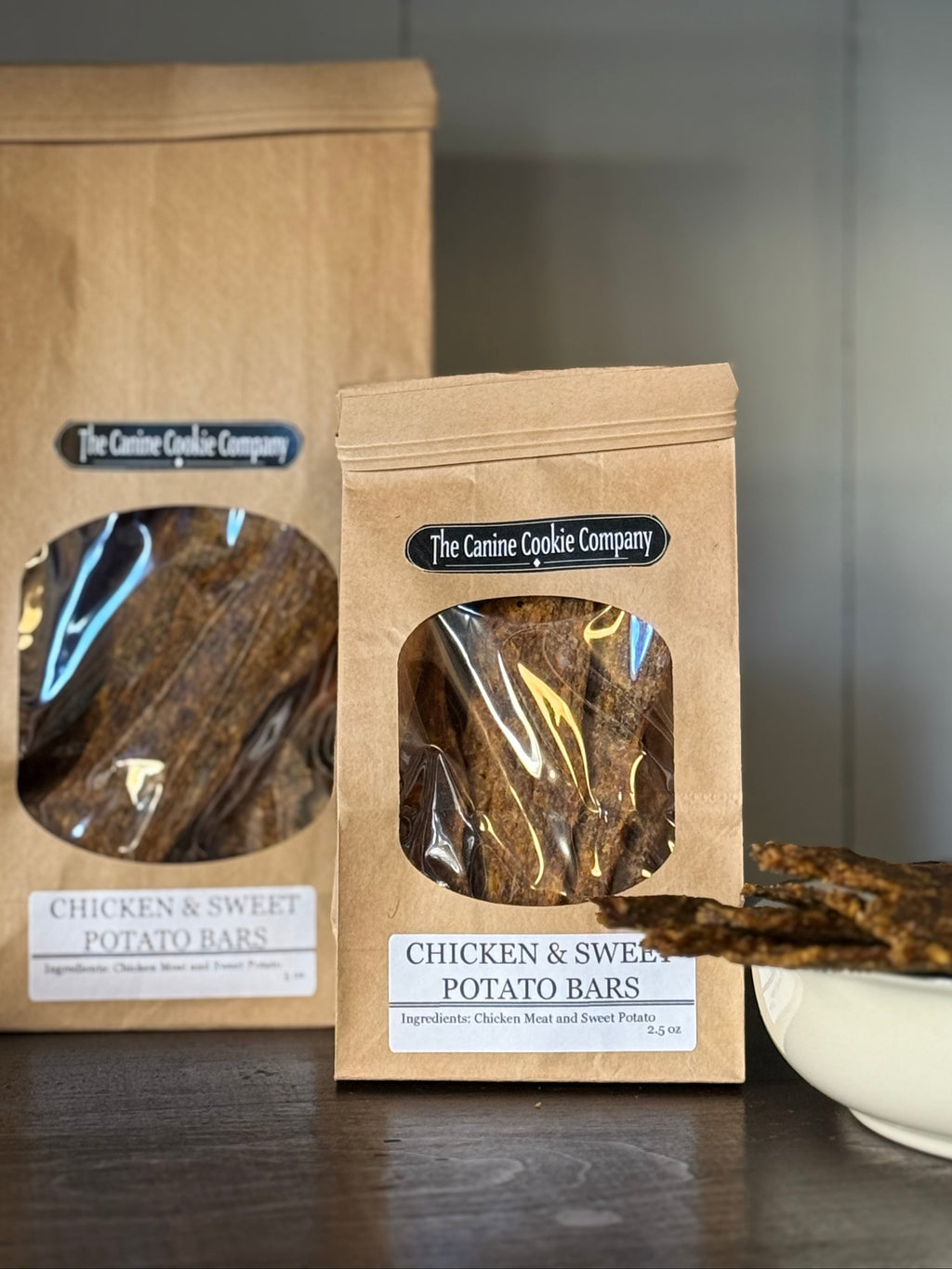 Chicken and Sweet Potato Bars