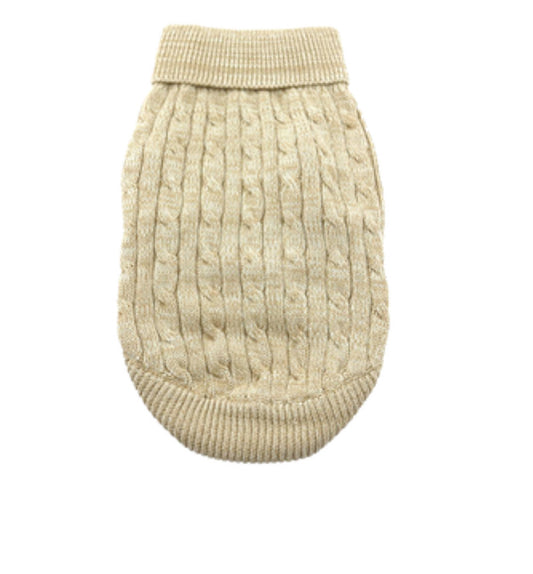 Combed Cable Knit Sweater