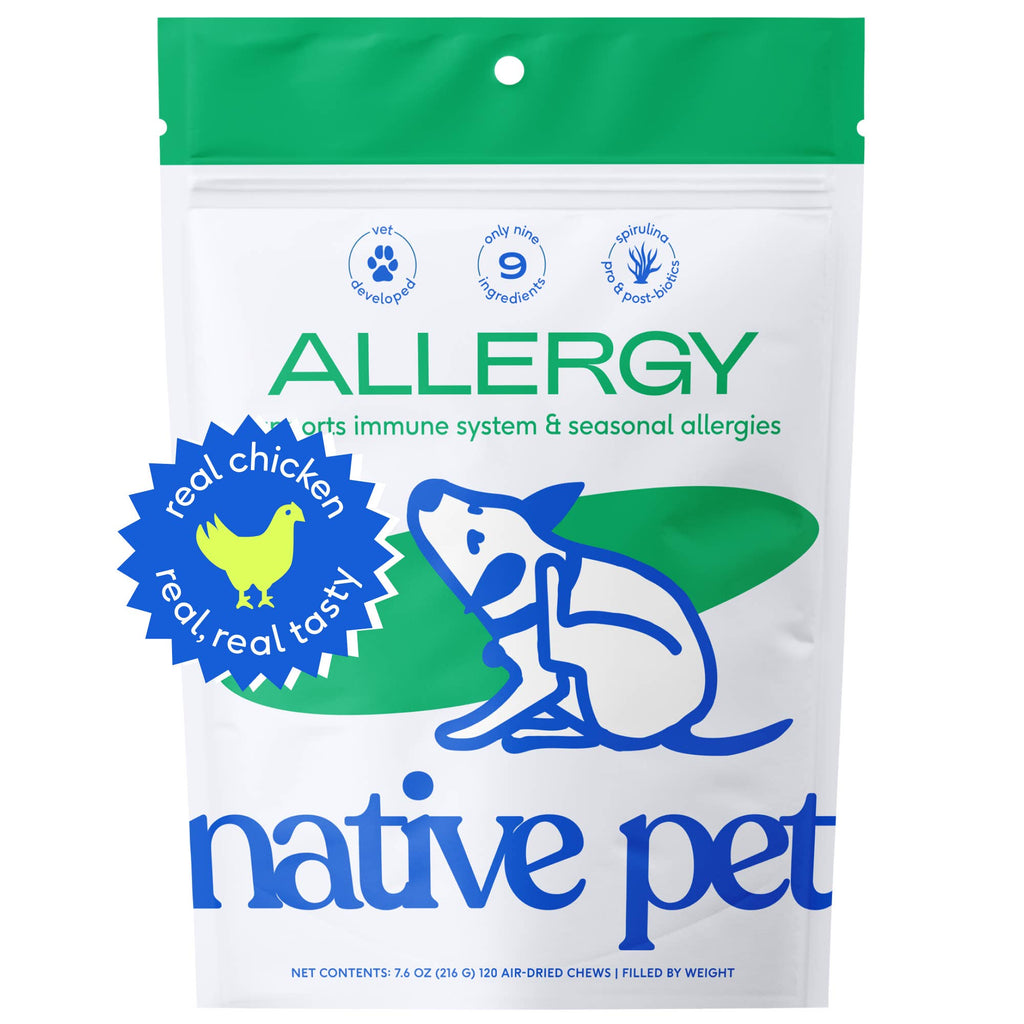 Native Pet - Allergy & Immune Chews, an Allergy & Itch Relief Supplement