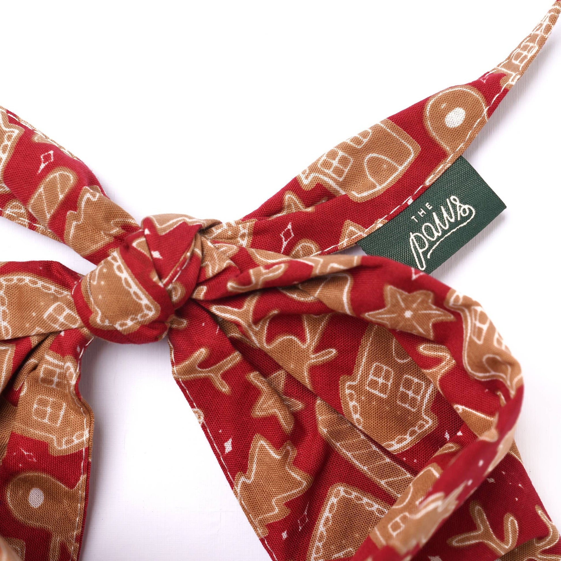 Santa's Cookies Christmas Dog Bandana
