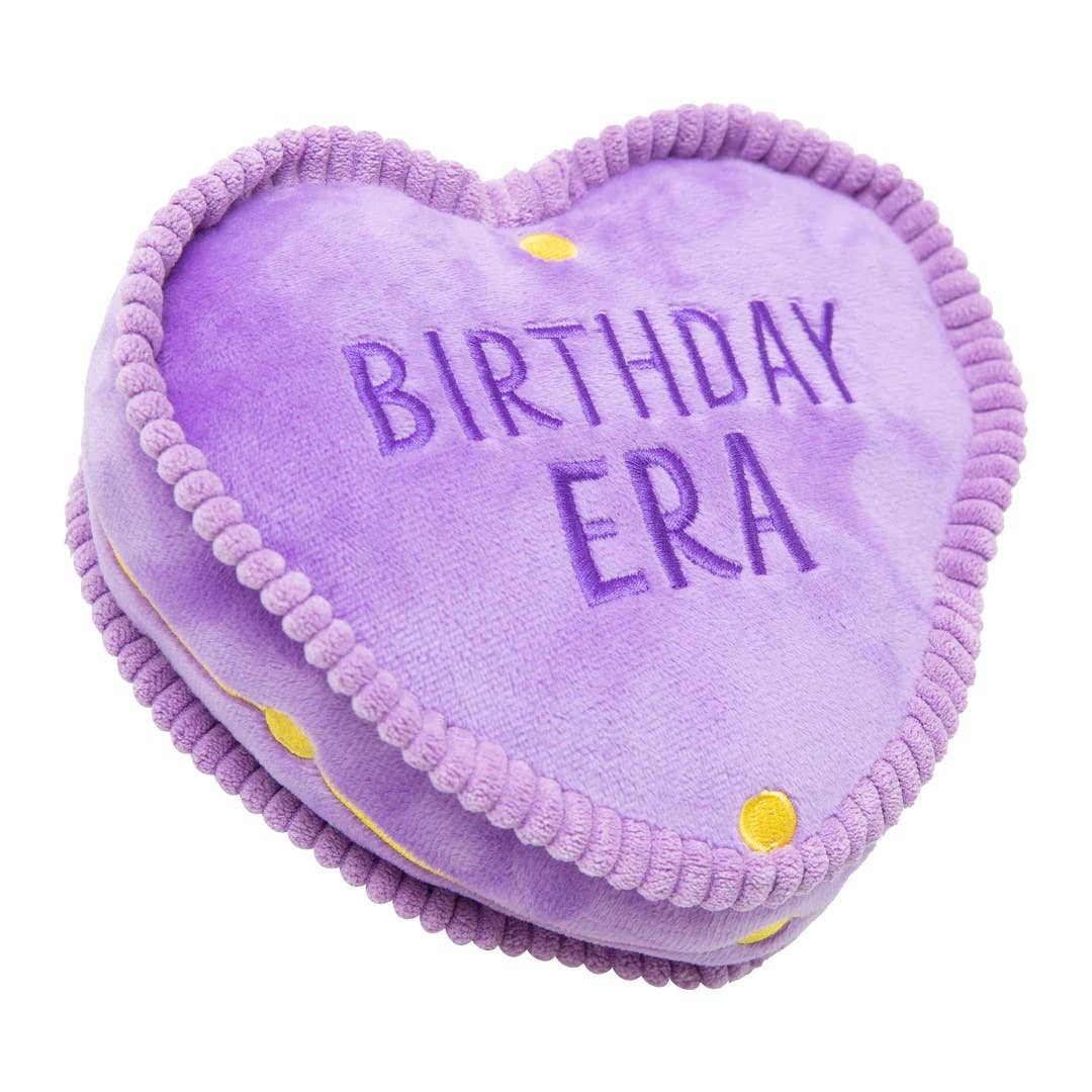 SnugArooz Birthday Era Plush Dog Toy 6.5"