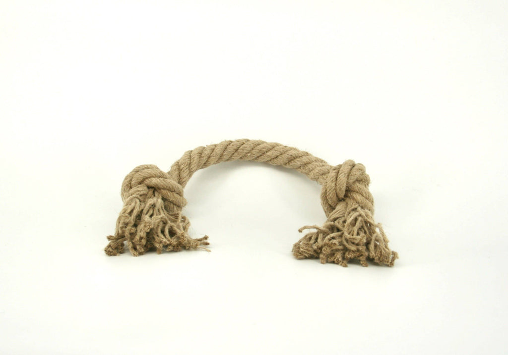 Organic hemp rope dog toy, Made for serious chewers, Eco