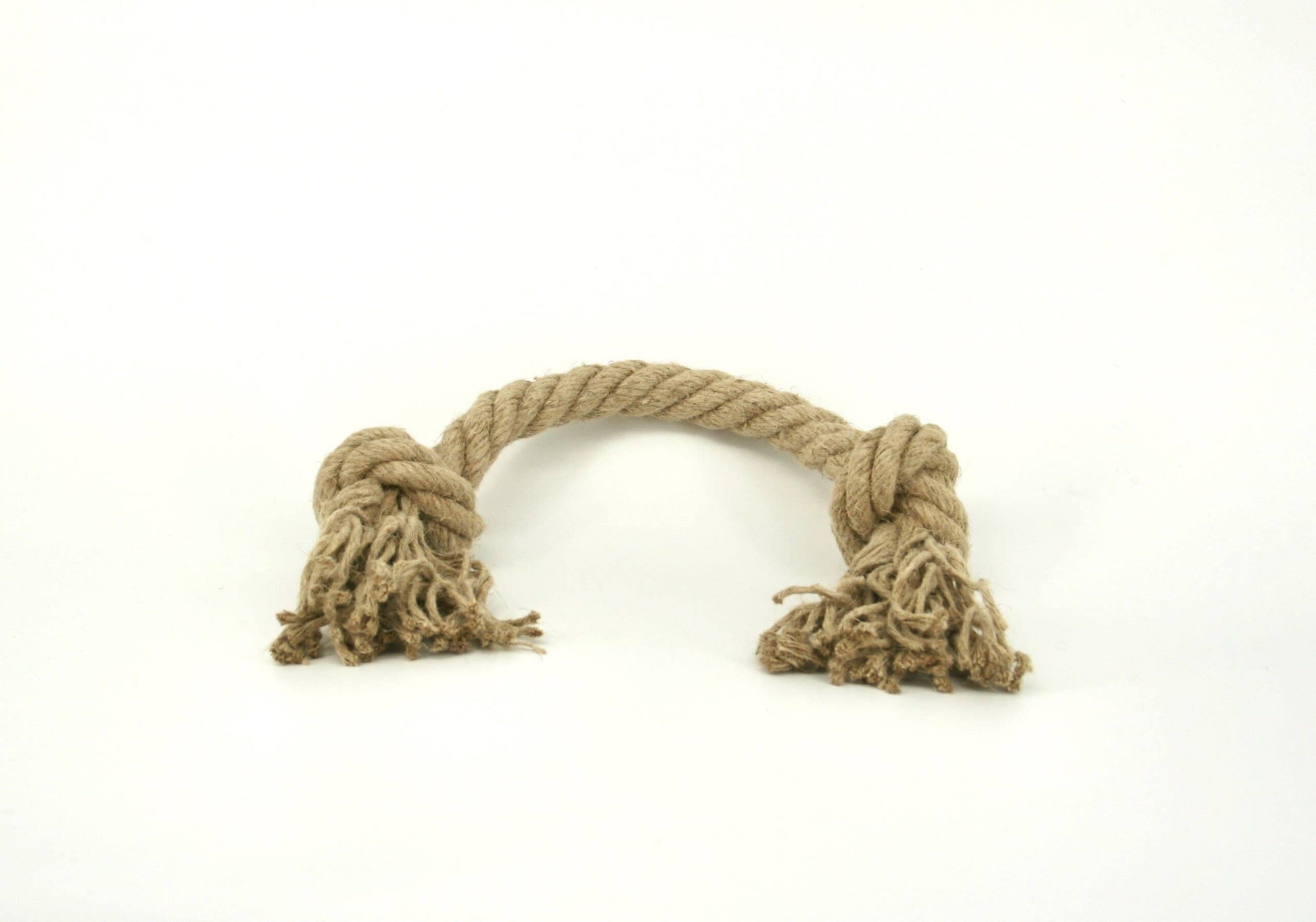 Organic hemp rope dog toy, Made for serious chewers, Eco
