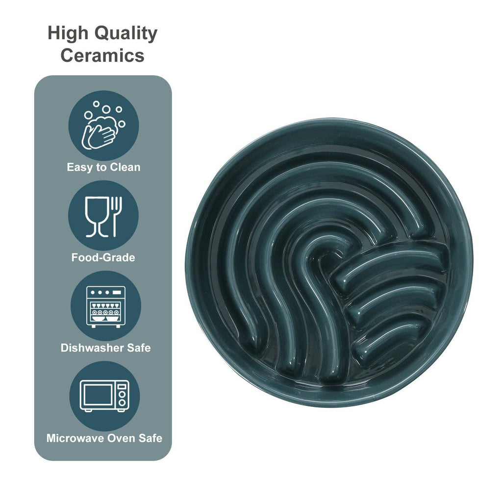 [Spark] Slow Feeder Dog Bowls - Red / Green / Blue