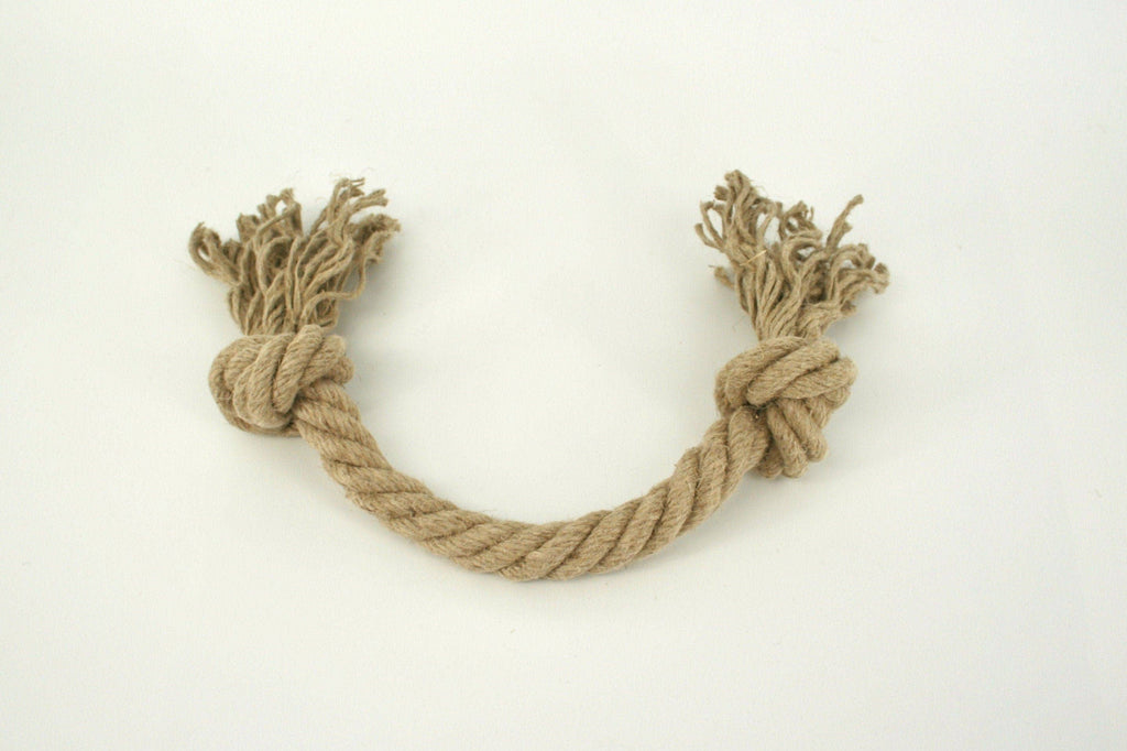 Organic hemp rope dog toy, Made for serious chewers, Eco