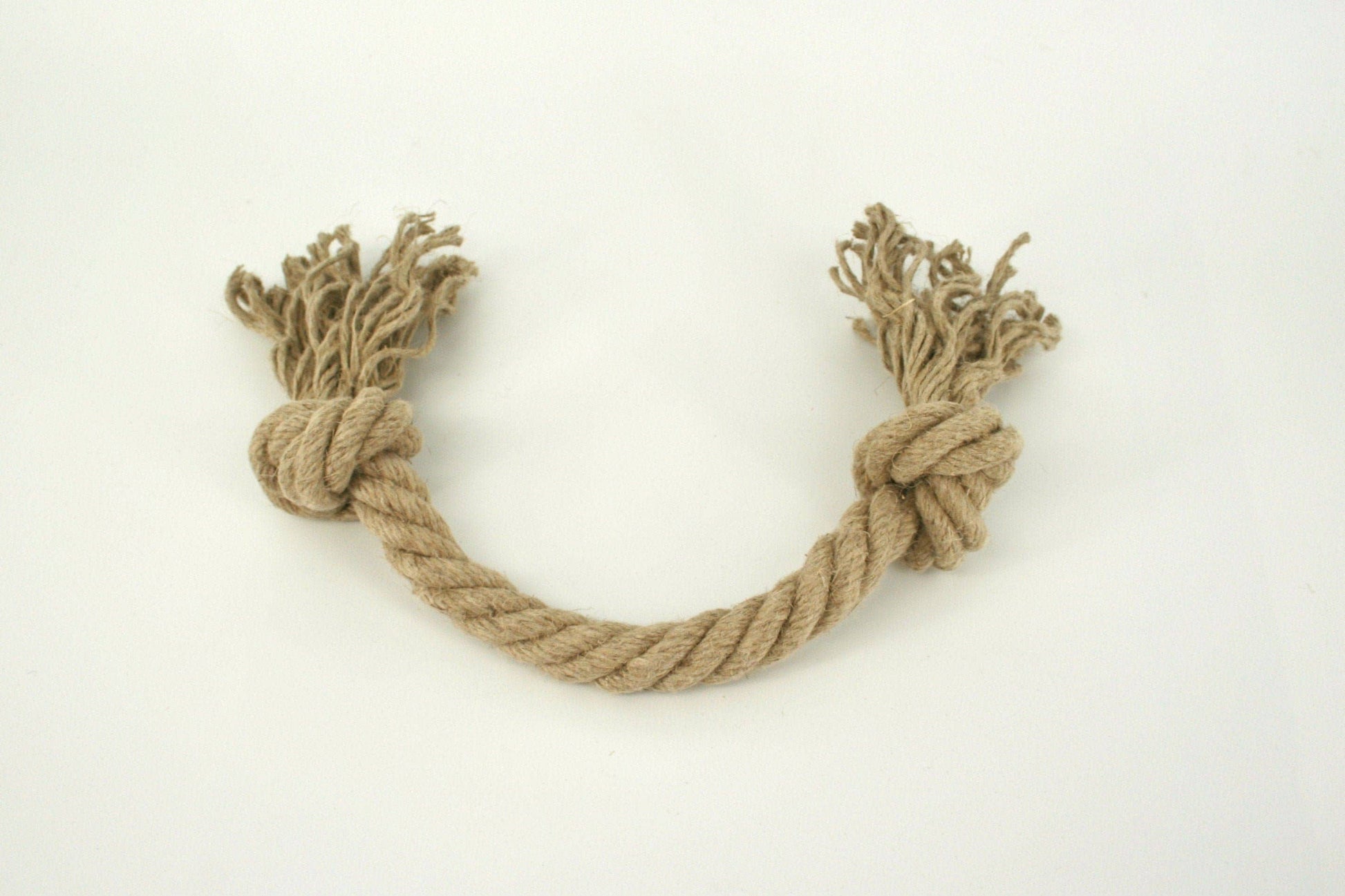 Organic hemp rope dog toy, Made for serious chewers, Eco