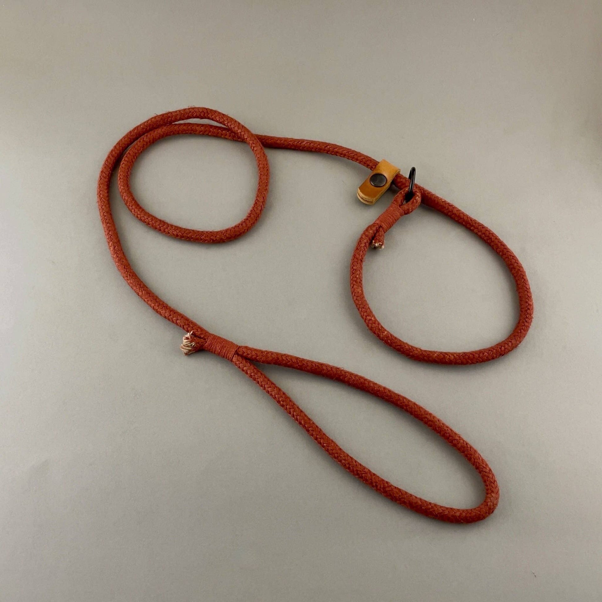 Hemp Slip Leash for Dog and Puppy Training, Lightweight